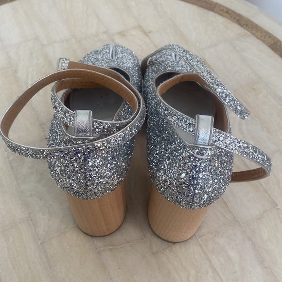 Mason Margeiela Paris split toe, crushed crystal smashed, thick round heel , 39 - Picture 6 of 16